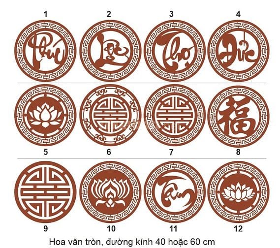 Dịch vụ cắt gỗ MDF trang trí không gian thờ