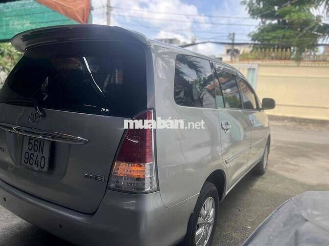 Toyota Innova 2009 Bản G Số sàn Bạc