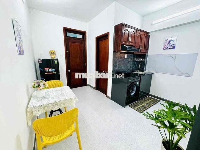 1PN như hình full nội thất 40m2 Ngay Metro Tân Cảng,Cầu sài gòn