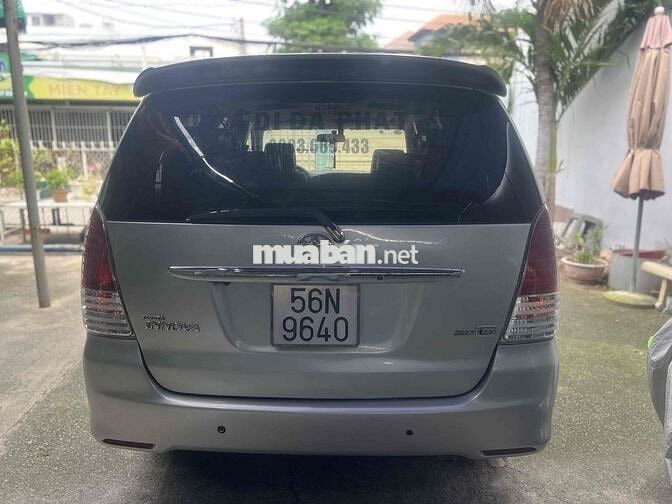 Toyota Innova 2009 Bản G Số sàn Bạc