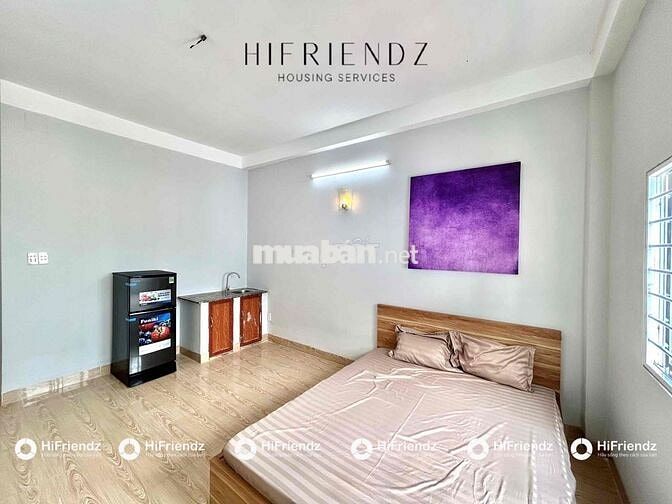 Phòng Studio Bancong Siêu Rộng Full NT, Tiện Qua Q5, ĐH Mở , Y Dược