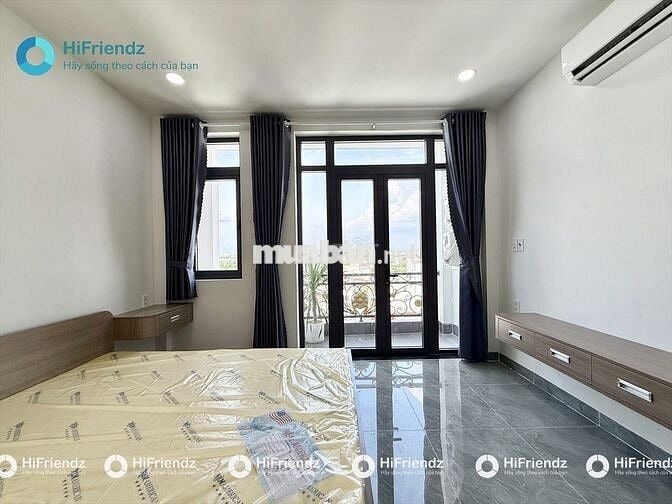 PHÒNG FULL NỘI THẤT TÁCH BẾP BAN CÔNG GẦN NTTU, VLU, IUH NHẬN XE ĐIỆN