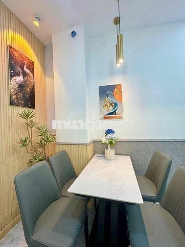 nhà 4 tầng cư xá đô thành - hẻm thông 3pn - 3wc - 4 máy lạnh- full nt