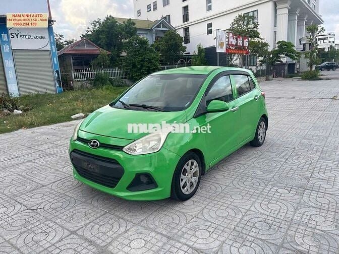 Hyundai I10 2014 Xanh lá 5 chỗ