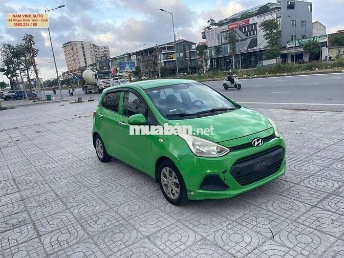 Hyundai I10 2014 Xanh lá 5 chỗ