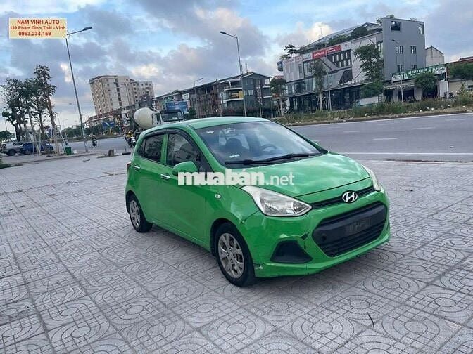 Hyundai I10 2014 Xanh lá 5 chỗ