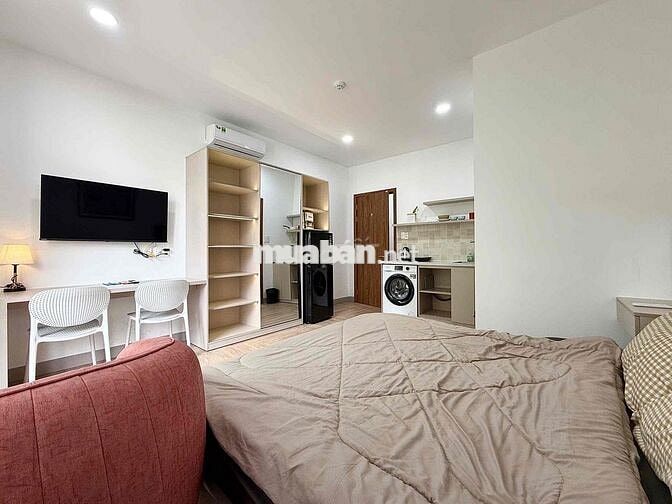 Căn hộ studio ban công full nội thất Tô Hiến Thành quận 10
