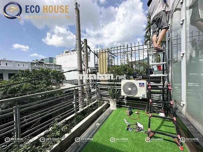 Ban Cong Trồng Cây siêu Bự Ngay Aeon Tân Phú và ĐH Công Thương