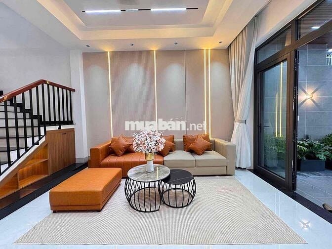 nhà đẹp hòa xuân , 4pn. đầy đủ nội thất
