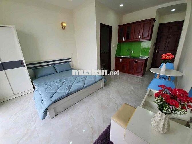 🎀CHO THUÊ CĂN STUDIO BAN CÔNG FULL NT - THANG MÁY - PHAN XÍCH LONG