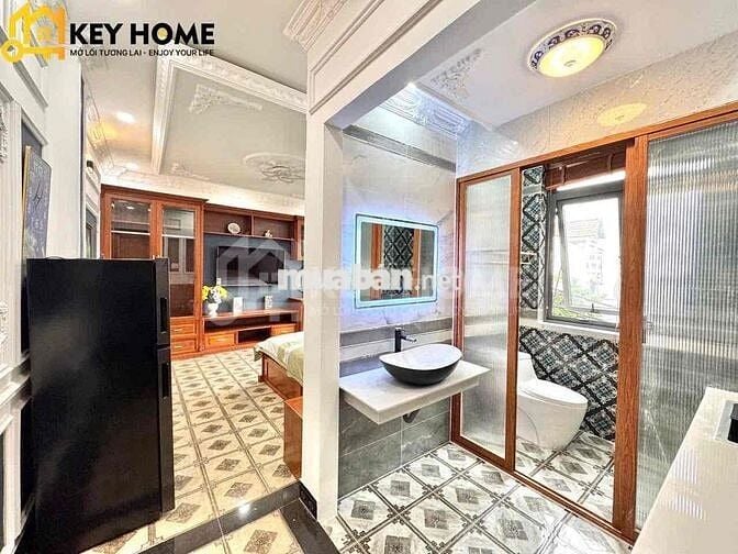 1 PHÒNG NGỦ TÁCH BẾP - MÁY GIẶT RIÊNG CỬA SỔ TRỜI NGAY NGUYỄN VĂN KHỐI
