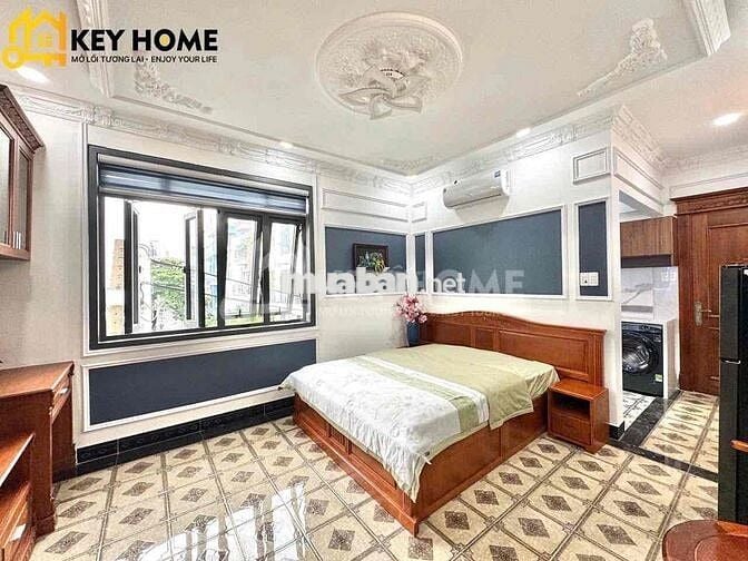 1 PHÒNG NGỦ TÁCH BẾP - MÁY GIẶT RIÊNG CỬA SỔ TRỜI NGAY NGUYỄN VĂN KHỐI