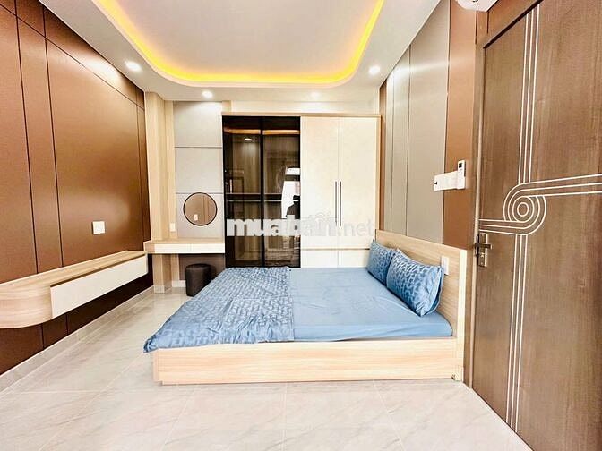50m2, Bán nhà 1/Phạm Văn Đồng, 4 tầng, 5PN, hẻm xe hơi,P1 Gò Vấp, 7 TỶ