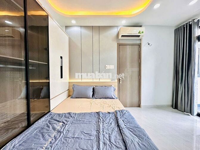 50m2, Bán nhà 1/Phạm Văn Đồng, 4 tầng, 5PN, hẻm xe hơi,P1 Gò Vấp, 7 TỶ