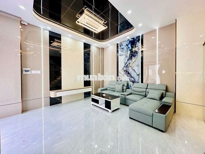 50m2, Bán nhà 1/Phạm Văn Đồng, 4 tầng, 5PN, hẻm xe hơi,P1 Gò Vấp, 7 TỶ