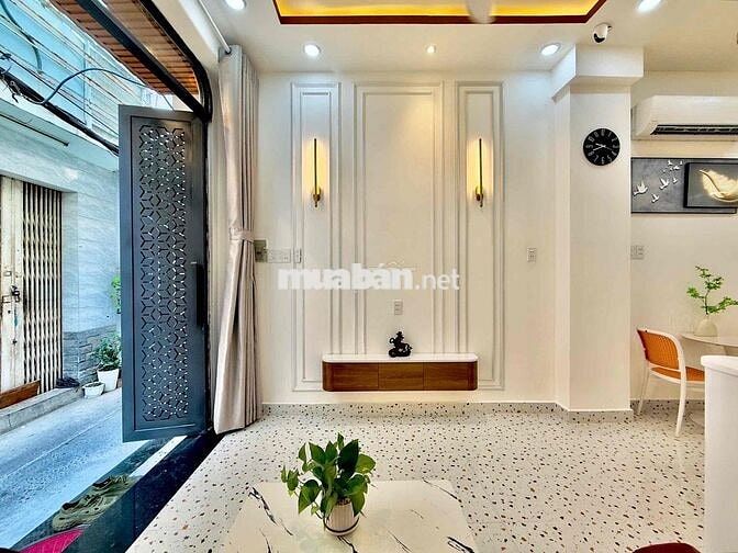 💥Phú Nhuận 5 tầng, 100m sàn  💵💵GIÁ :5.9 TỶ TL  🌕🌕Diện tích:3-7m, Kết c