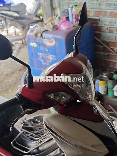 SYM Elegant 50cc Đỏ Trắng Đen