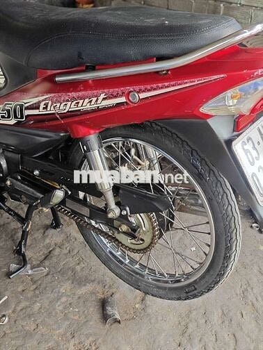 SYM Elegant 50cc Đỏ Trắng Đen