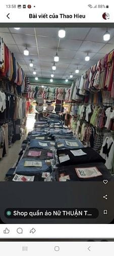 Sang shop quần áo thuận thảo tại số 8 Phạm Hữu Lầu