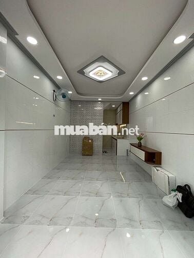 BÁN NHÀ BÌNH TÂN KINH DƯƠNG VƯƠNG XE HƠI ĐỔ CỬA 2 TẦNG XÂY MỚI