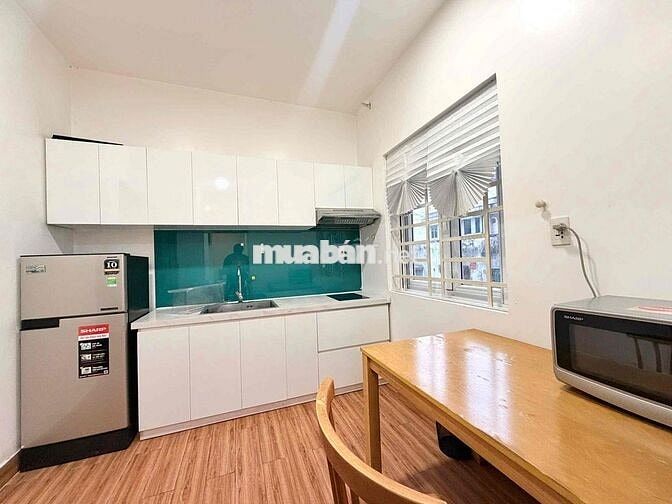 Thang Máy - Hầm Xe - 1PN - Tách Bếp - Full Nội Thất Cao Cấp - Tân Định