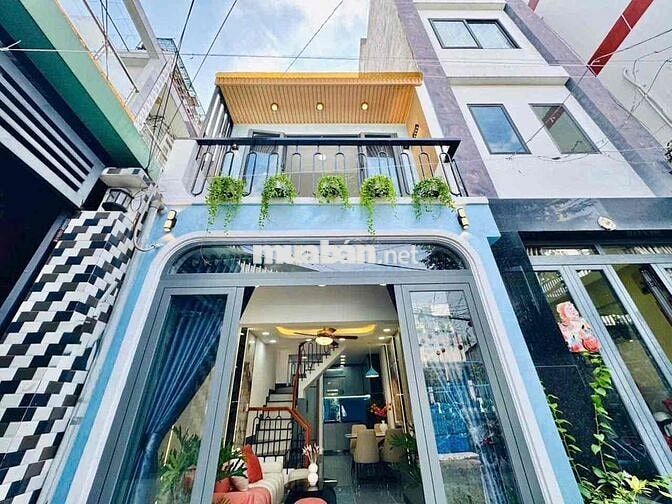 💵💵GIÁ:CHỈ 6 TỶ HƠN  TL  🌕🌕NHÀ ĐẸP BÌNH THẠNH NGAY TRỤC PHẠM VĂN ĐỒNG.