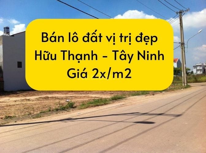 Chính chủ cần bán lô đất đẹp tại Đức Hoà - Tây Ninh