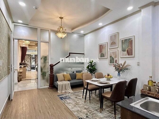 Nhà full nội thất 1PN-1PK cực rộng khu Lê Văn Sỹ, Trần Quang Diệu, Q3