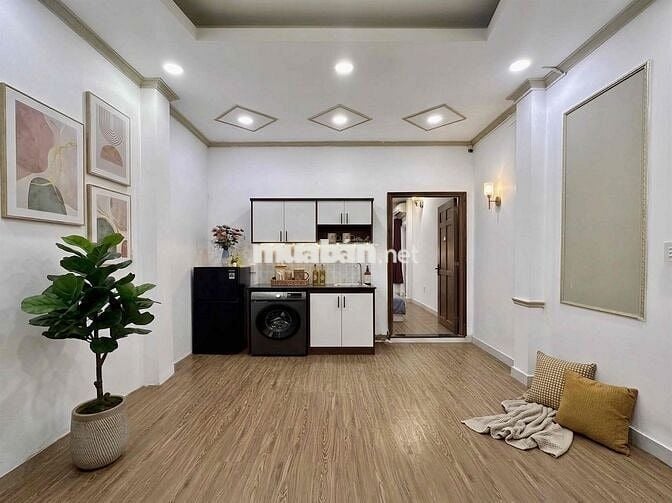 Nhà full nội thất 1PN-1PK cực rộng khu Lê Văn Sỹ, Trần Quang Diệu, Q3