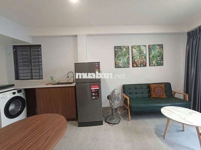 Căn Hộ 1PN 45m2 Ban Công Máy Giặt Riêng Ngay Gần Chợ Bà Chiểu Giáp Q1