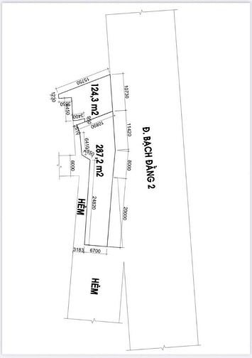 Bán đất góc 3 mặt tiền Bạch Đằng, 411,5m², gần Tân Sơn Nhất, 144 tỷ 