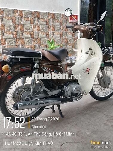  Cub 50cc . đăng ký 2022