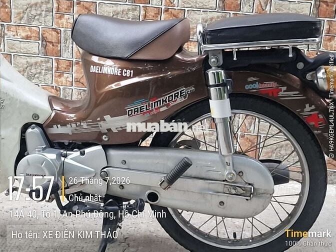  Cub 50cc . đăng ký 2022