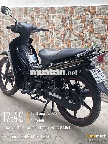 Hyosung  RC 50cc 2026 Đen. Dưới 1000km