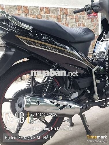 Hyosung  RC 50cc 2026 Đen. Dưới 1000km