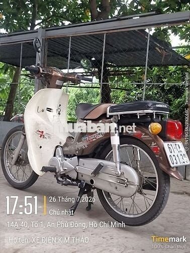  Cub 50cc . đăng ký 2022