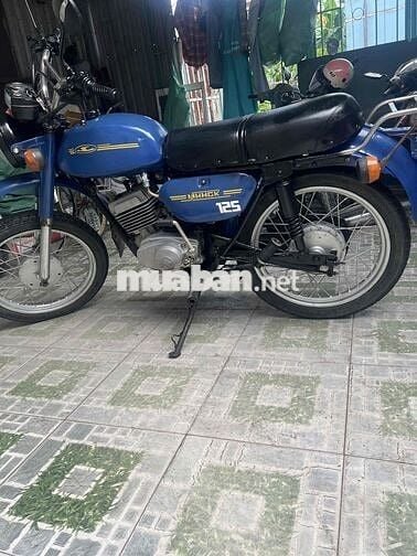 Minsk 125 2 thì màu Xanh
