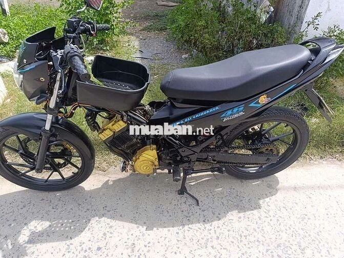 Suzuki Raider 2024 Đen Đạp nổ êm