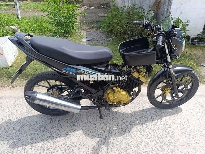 Suzuki Raider 2024 Đen Đạp nổ êm