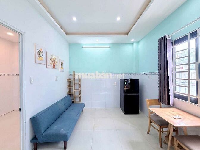 CĂN HỘ 1PN 40M2 CỬA SỔ TRỜI, TÒA NHÀ THANG MÁY GẦN CẦU THANH ĐA