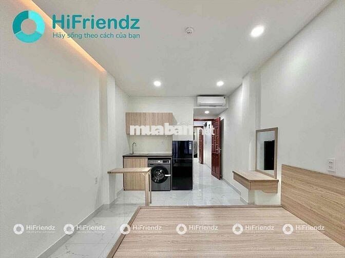 🔥CHO THUÊ STUDIO BAN CÔNG ĐẦY ĐỦ NỘI THẤT MỚI 100% NGAY CMT8 BẢY HIỀN