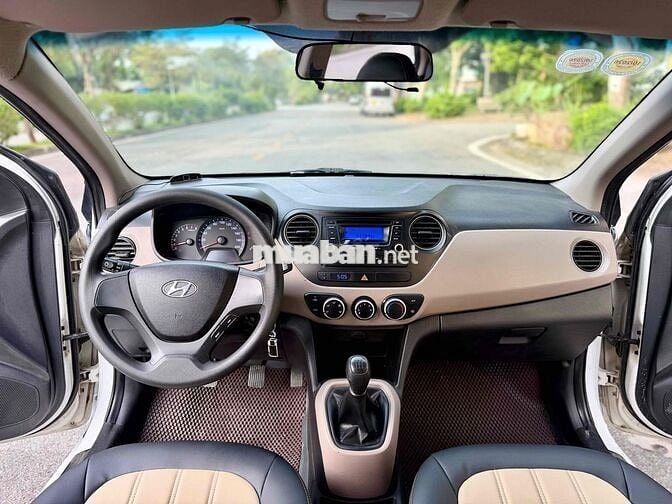 Hyundai i10 1.2 MT 2016 Số sàn Trắng