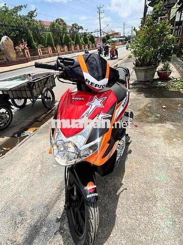 Honda Air Blade Đỏ cam đen