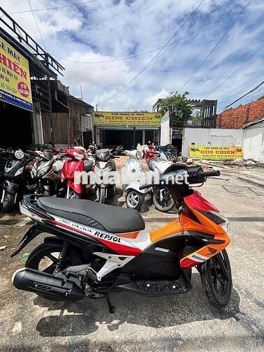 Honda Air Blade Đỏ cam đen