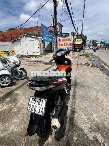 Honda Air Blade Đỏ cam đen