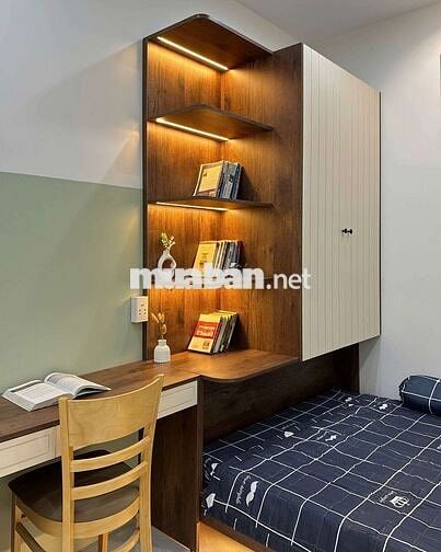 2PN đầy đủ nội thất, máy giặt riêng, new