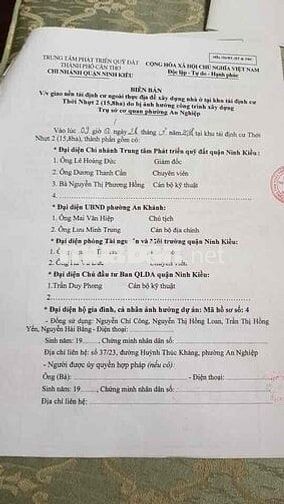 Bán nền lộ 40m ĐS1 KDC Thới Nhựt 2