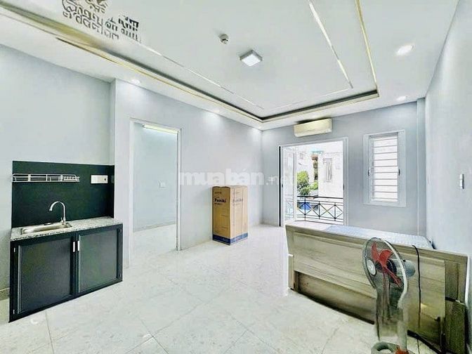 Nhà đẹp 3lầu hẻm 5m Trần Bá Giao ngang 6m 120m2 9PN Khoán 30tr 13.8 tỷ