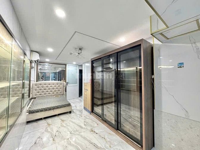 Nhà đẹp 3lầu hẻm 5m Trần Bá Giao ngang 6m 120m2 9PN Khoán 30tr 13.8 tỷ