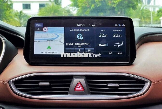 Hyundai Santa Fe 2022 2.2 Dầu Cao Cấp - 55000 km